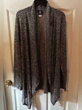 Women’s Bobeau Button Wrap Cardigan SZ 2X